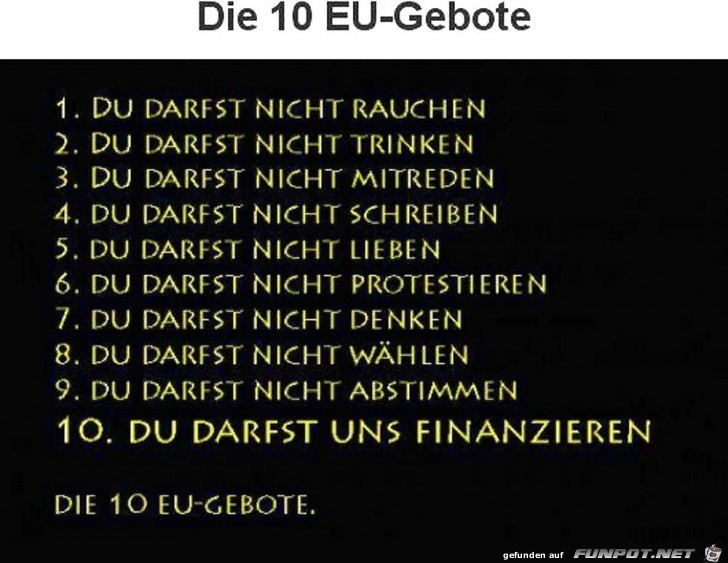 EU-Gebote EU-Gebote