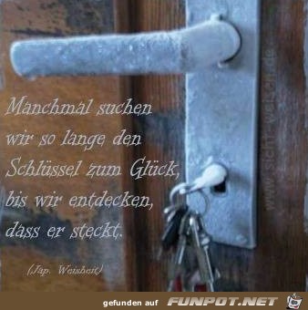 Manchmal