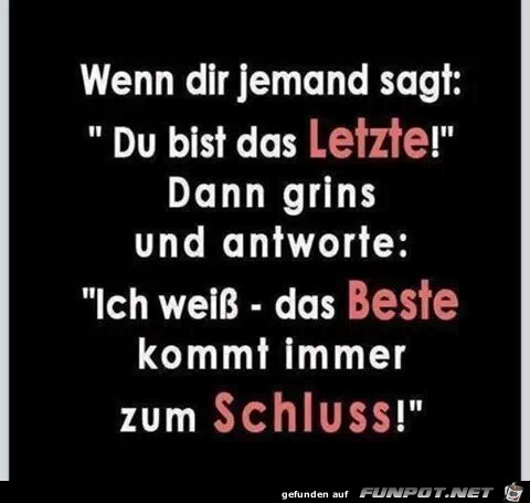 wenn dir jemand sagt... wenn dir jemand sagt...