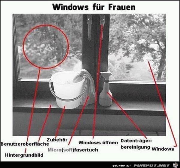 Windows für Frauen Windows für Frauen