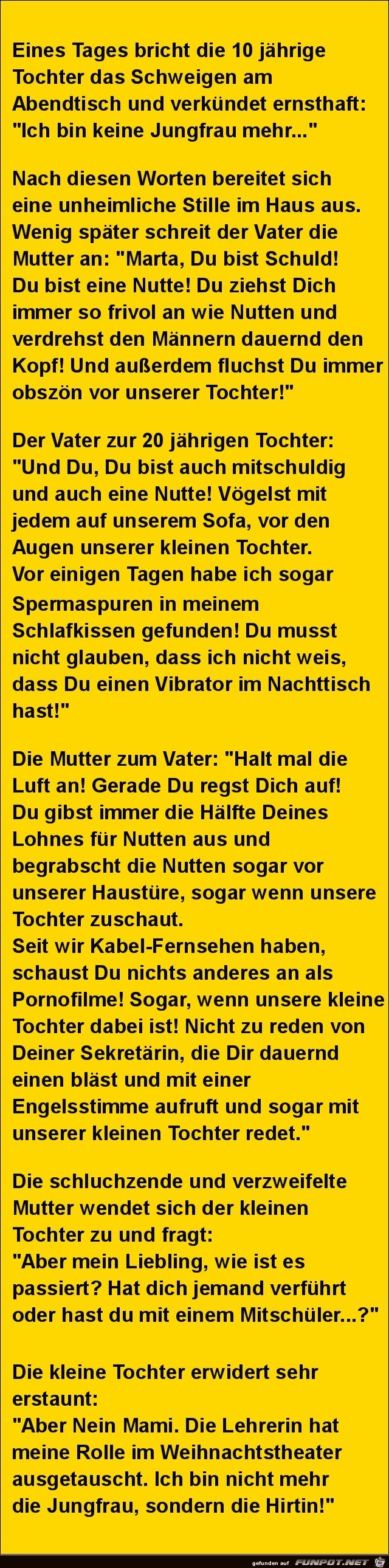 keine Jungfrau mehr keine Jungfrau mehr