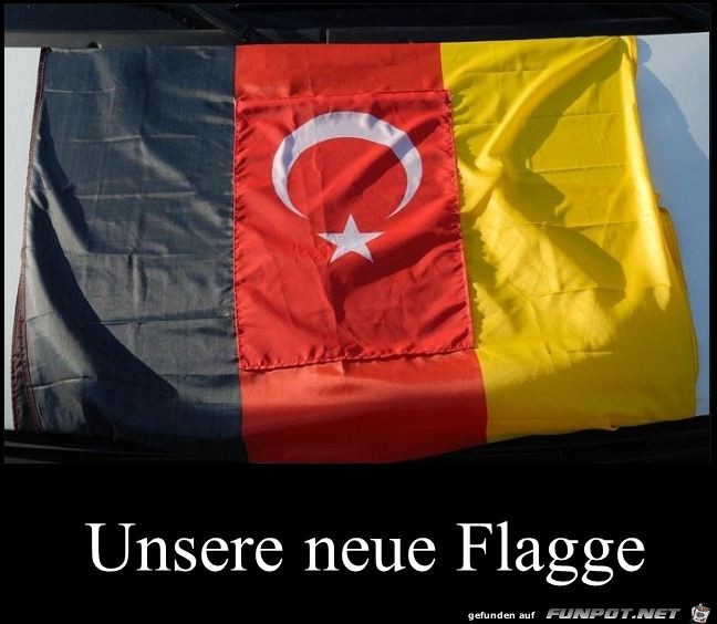 unsere neue Flagge