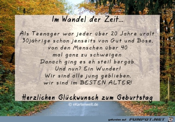 im Wandel der Zeit