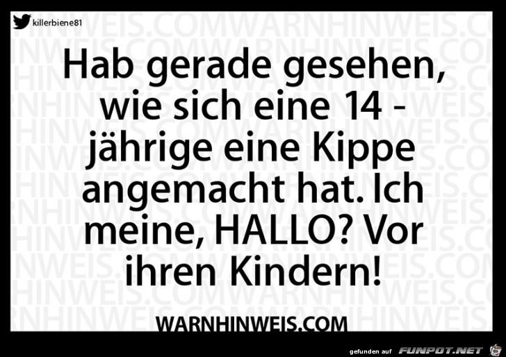 Kippe anmachen Kippe anmachen