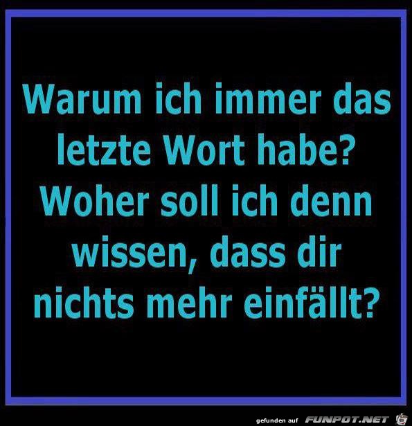 Warum Warum