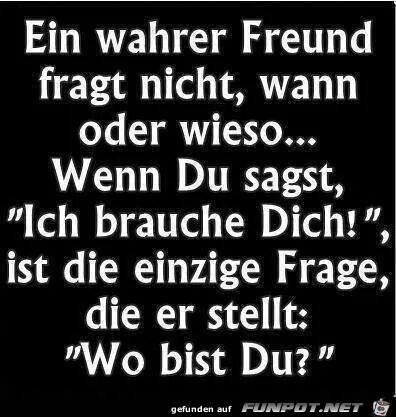 ein wahrer freund