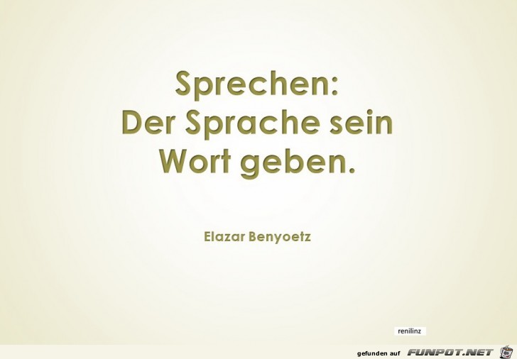 Sprechen