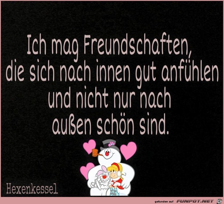 Ich mag Freundschaften Ich mag Freundschaften