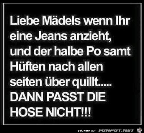 liebe Maedels