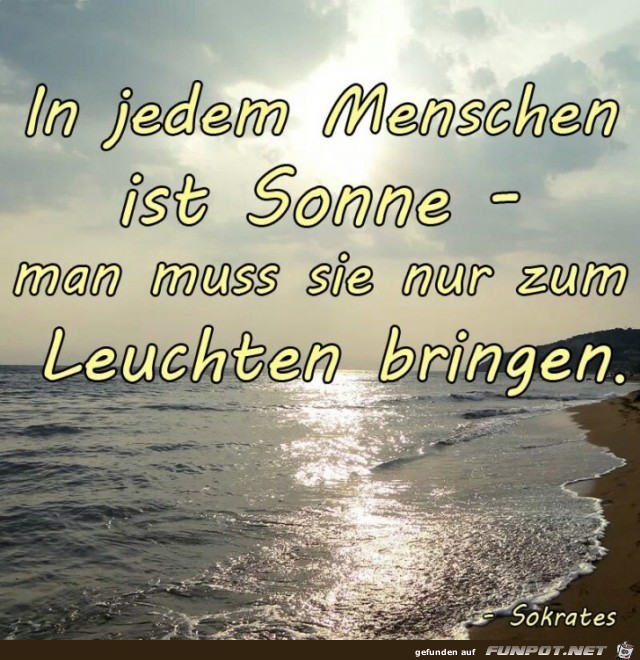 In jedem Menschen ist...