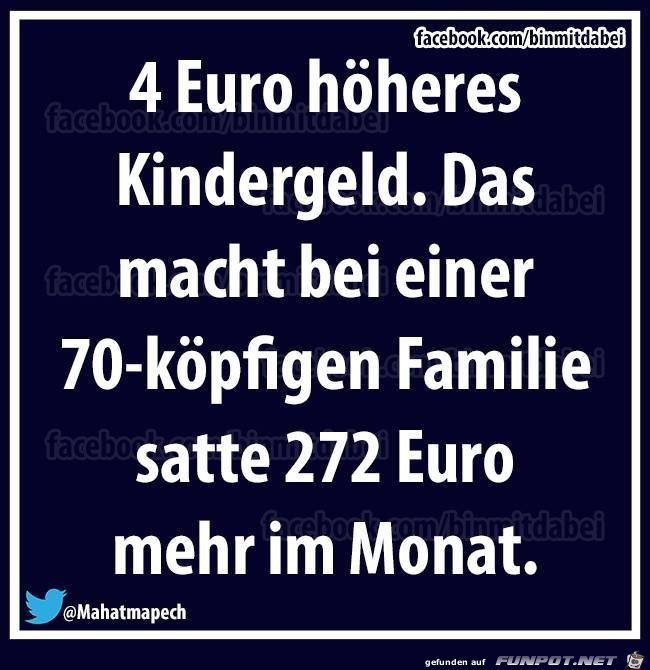 Mehr Geld