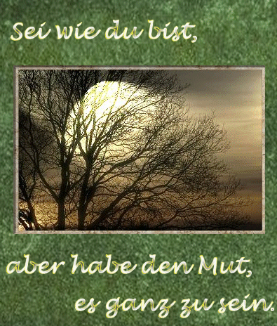 Sei wie du bist Sei wie du bist
