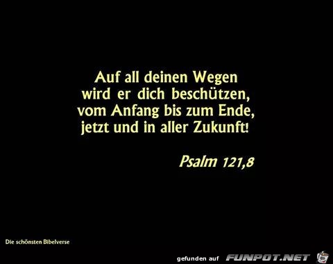 Psalm 121 8