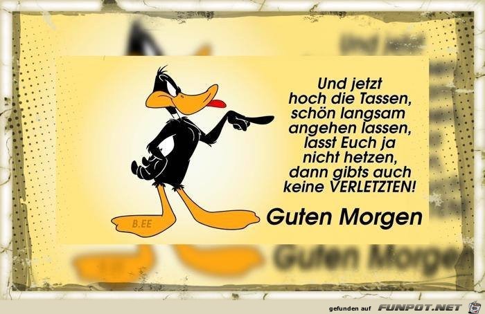 guten morgen guten morgen