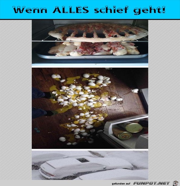 wenn alles schiefgeht