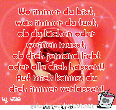 wo immer du bist