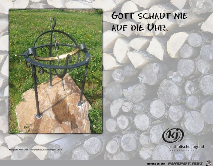 gott schaut nie auf die uhr gott schaut nie auf die uhr