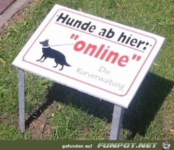 Hundeschild