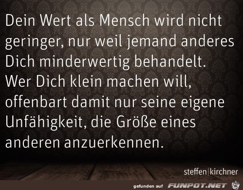 Dein Wert Dein Wert