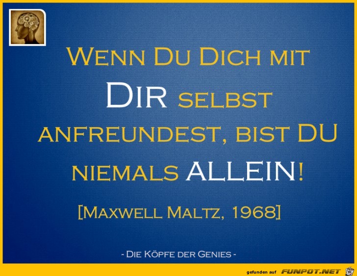 mit dir selbst