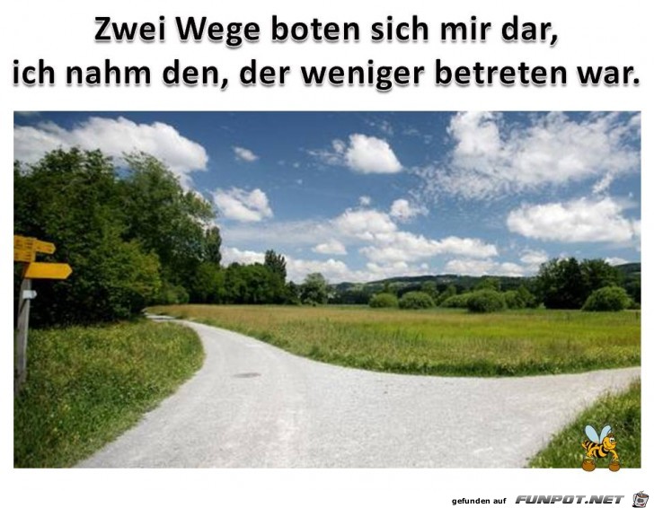 Zwei Wege