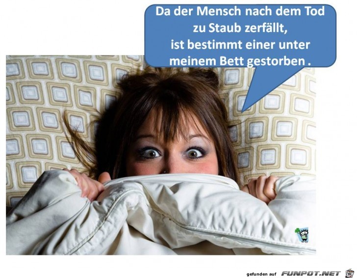 Staub unterm Bett Staub unterm Bett