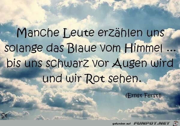 Manche Leute erzählen uns... Manche Leute erzählen uns...