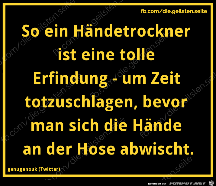 Händetrockner Händetrockner