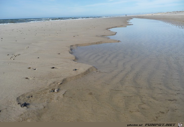 Unendlicher Strand in Daenemark