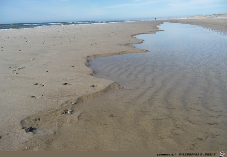 Unendlicher Strand in Daenemark Unendlicher Strand in Daenemark