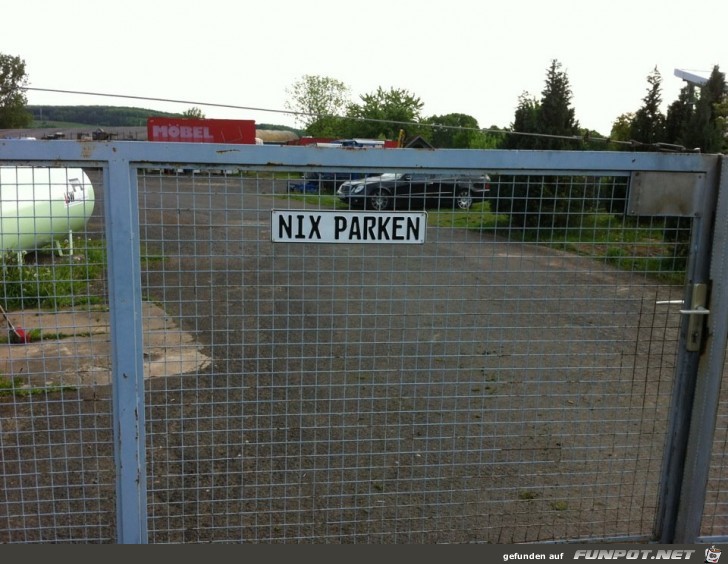 Nix parken Nix parken