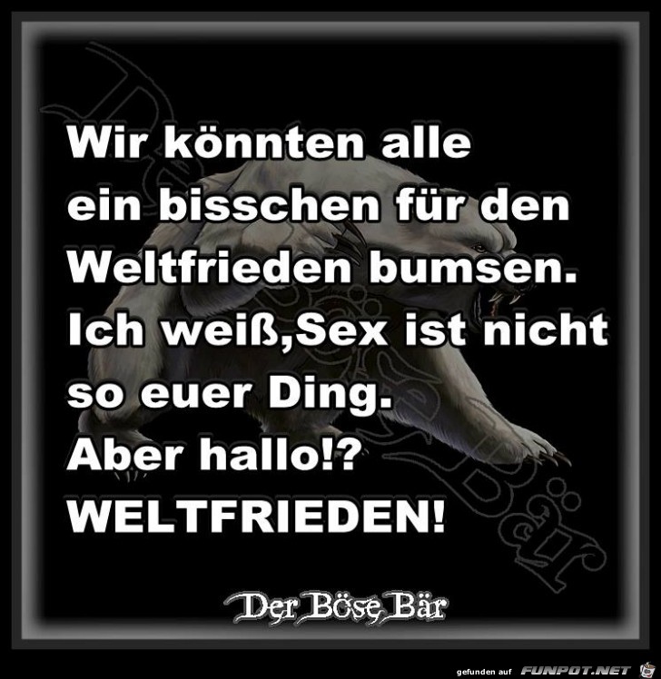 Weltfrieden