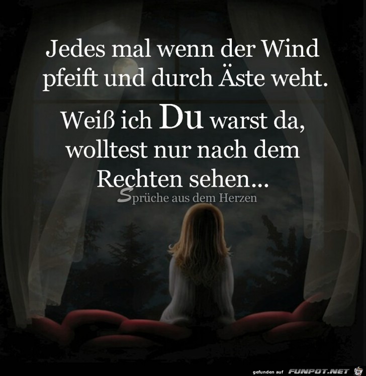 Jedes mal wenn der Wind