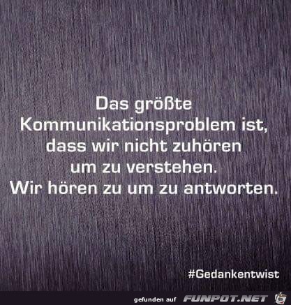 Kommunikationsproblem Kommunikationsproblem