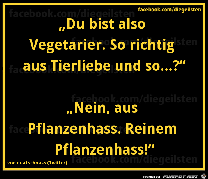 Pflanzenhass Pflanzenhass