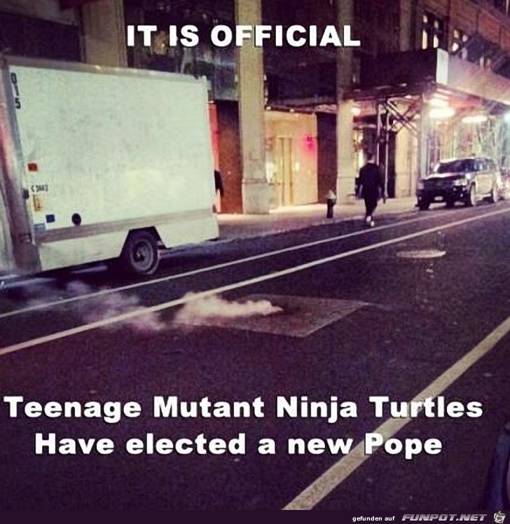 Ninja Turtles haben neuen Pabst