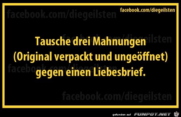 diegeilsten Mahnungen diegeilsten Mahnungen