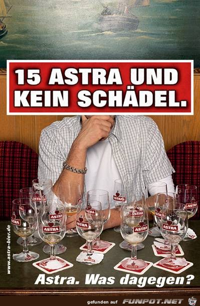 das nenne ich mal eine gelungene Bierwerbung