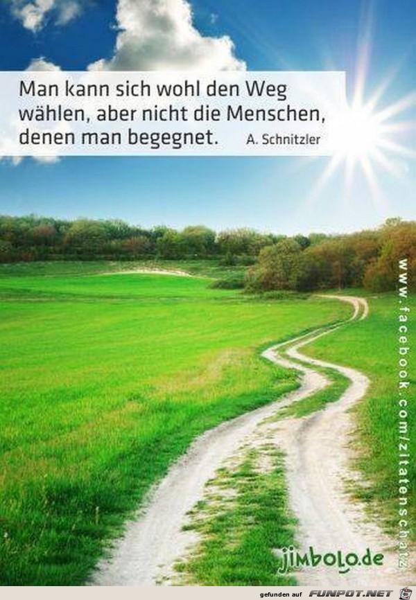 Man kann sich wohl den Weg waehlen... Man kann sich wohl den Weg waehlen...