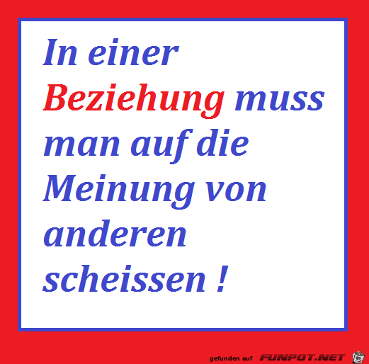 In einer Beziehung