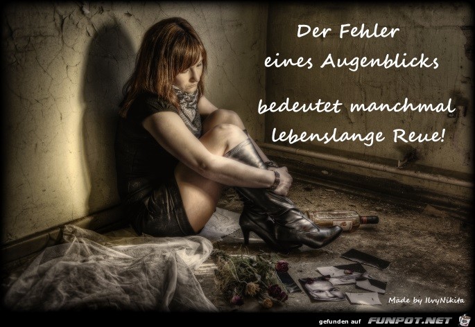 Der Fehler eines Augenblicks