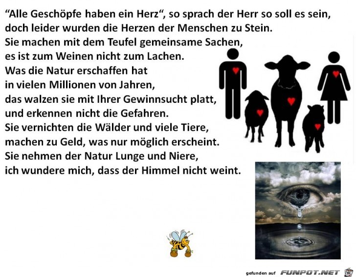 Alle Geschoepfe haben ein Herz Alle Geschoepfe haben ein Herz