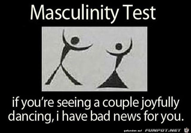 masculinity test