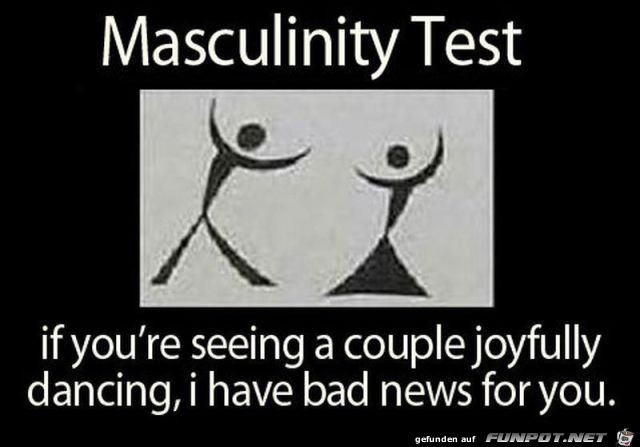masculinity test masculinity test
