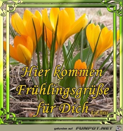 Fruehlingsgruesse