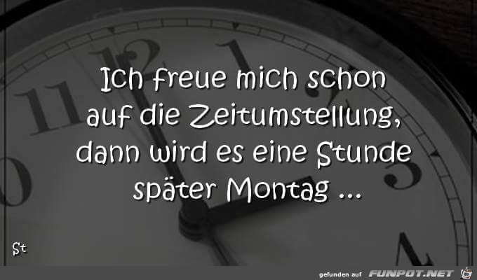 ich freue mich schon ich freue mich schon