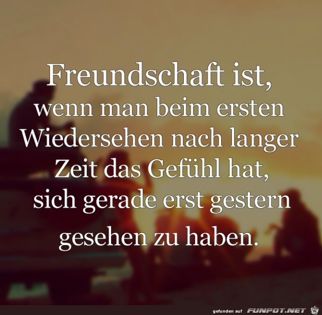 Freundschaft ist