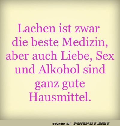 lachen beste medizin 