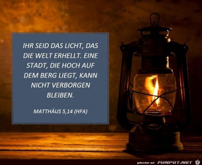 Matthaeus 5 14 Matthaeus 5 14