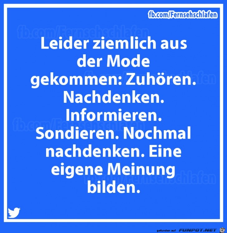 Aus der Mode gekommen Aus der Mode gekommen